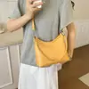 Bolsa de ombro retrô, nova bolsa de balde da moda, nicho estiloso, grande capacidade para mulheres, bolsa de ombro e transversal
