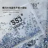 Diamantes Sueltos Ss4 Ab Rhinestones en Forma de Abanico King para Uñas, Rhinestones Super Brillantes en Forma de Abanico, Rhinestones Redondos de Vidrio Iridiscentes Aurora con Base Plana