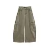Pantalones Cargo Casuales para Hombres y Mujeres 2025 Nuevo Otoño Estilo Americano Holgados Casuales Pierna Ancha Cimitarra Adelgazantes Pantalones Frescos