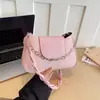Bolsa linda para axila de macarrón, bolso cuadrado pequeño versátil de moda, bolso cruzado casual con estampado de estrellas, bolso elegante de un solo hombro