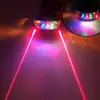 Bicicleta bicicleta de montaña luz trasera láser luz trasera de estrella luz de advertencia accesorios