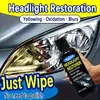 Kit de Reparación de Faros Transfronterizo Kineshinex Solución para Restauración y Brillo de Faros de Coche para Eliminar el Amarilleamiento