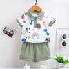 Ventas Directas de Fábrica Ropa para Bebés y Niños Niños Ropa de Verano para Bebés Moda para Niños Ropa para Niños Pequeños Camisa Polo Traje Deportivo
