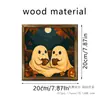 Productos de decoración transfronterizos con etiquetado y dropshipping, pared de fotos decorativa, pinturas decorativas blancas encantadoras y artesanías para dropshipping
