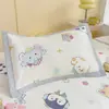 Funda de almohada infantil de seda de hielo de dibujos animados clase A individual 30X50 Verano 2026 Nuevo modelo Refrigerante Funda para núcleo de almohada de seda de hielo