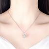 Collar Colgante Weihua Lindo Piedra Ojo de Gato Blanca Estilo Chino Agitar Voz Expresar Ancla Collar Femenino Joyería Fábrica Venta al por Mayor