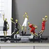 Adornos de Baloncesto Modernos Simples Creativos Decoraciones para el Hogar TV Gabinete de Vino para Niños Oficina Lujo Ligero Decoración de Gama Alta