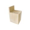 Alfombrilla de pie de bloque de madera maciza para sofá cama, aumento de altura, pata de soporte para gabinete, mesa de café, elevación de pies, escritorio de oficina y silla demasiado corta elevada