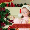 Pingente de Laço de Veludo de Natal Transfronteiriço Laço Cauda de Andorinha Decoração de Cena Atmosférica Decoração de Árvore de Natal Guirlanda