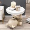 Vigoroso urso mesa de cabeceira bandeja de armazenamento decoração do chão decoração da casa decoração da TV armário sofá lateral da casaaquecendo presente da casa nova