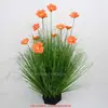 Flor de Gessang Artificial Tallo Único Flor Artificial para Uso en Bodas Planta Artificial Ramo de Hierba Cebolla Ramo de Flores y Hierbas Artificiales