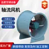 Ventilador Axial de Bajo Ruido Resistente a Altas Temperaturas Conducto de Refrigeración Ventilador de Extracción Eliminación de Polvo Ventilación Ventilador Industrial Fabricante