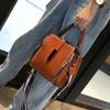 2026 Nueva Moda Retro Bolso de Cuero Genuino para Mujer Bolso Cubo Bolso de Hombro Versátil Casual Bolso Cruzado de Piel de Vaca para Mujer