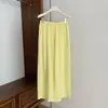 Pantalones de pierna ancha de seda de hielo 2.0 - Muy elogiados / Pantalones de verano finos de seda de hielo, fluidos y frescos - Tejido tejido blanco francés
