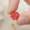 Pendientes largos populares de trébol de cuatro hojas de la suerte, sencillos y versátiles, que exudan un encanto etéreo, pendientes de clip para mujer para orejas sin perforar