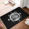 Nueva alfombra de piso de terciopelo de cristal con diseño de gatito vintage para uso doméstico, resistente a la suciedad, resistente al desgaste, fácil de mantener, alfombra a prueba de polvo y antideslizante para la entrada