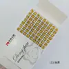 Popular Arte de Unha para Ano Novo Strass Pontiagudos Dourados Acessórios DIY Decorações de Unha Coloridas em Formato Oval