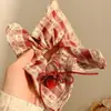 Pañuelo Cuadrado Estilo Perezoso para Atar el Cabello con un Toque de Lujo, Scrunchie Grande para Mujer, Cuerda para Cola de Caballo, Lazo de Tela para el Cabello, Accesorio para el Cabello Estilo Dulce