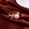 Qingdao Segunda Mano Elegante Noble Cruz Perla Diamante Incrustado Conjunto Lujo Ligero Nicho Sentido del Diseño Boda Conjunto Completo Accesorios Mujer