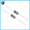 Resistencia de bobinado de pie de hierro de cobre de repuesto. Resistencia bobinada KNP NKNP 1/2W 1W 10R 0.22R 1R