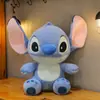 Peluche de Dibujos Animados de Stitch Transfronterizo Lindo Muñeco de Stitch Peludo Grande Almohada de Trapo Venta al por Mayor