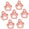 Liga oca pegadas de cachorro acessórios de joalheria DIY pingente criativo para pulseira chaveiro D9339