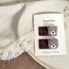 Nuevo Set Lindo de Pinzas y Ligas para el Cabello de Niños con Forma de Oso, Pasadores, Pinzas Laterales y Bandas para el Cabello