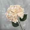 Hortensia pentagonal de simulación diámetro 20cm hortensia grande decoración de boda fila de flores decoración pared de flores exhibición para el hogar