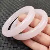 Pulseira Joia Pulseira Rosa Gelo Pulseira de Vidro Pulseira de Jade Sintético Pulseira Rosa Pulseira Feminina