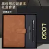 Set de Cuadernos Personalizados como Regalo Empresarial, Caja de Regalo de Termo de Alta Calidad, Cuadernos Listos para Enviar para Reuniones Corporativas
