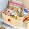 Caja de Almacenamiento de Dopamina Caja de Escritorio Linda Cesta para Snacks Acrílico Papelería Cosméticos Artículos Varios Cesta de Almacenamiento para Acabado