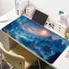 Alfombrilla de Ratón de Fábrica Original Antideslizante y Resistente a Manchas Pad de Escritorio Creativo Serie Paisaje Grande Engrosada Alfombrilla de Ratón para E-Sports