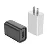 Cabezal de Carga 5V1A Estándar Europeo 2A Cargador de Teléfono Móvil Estándar Americano Luz Nocturna Luz LED con Enchufe Adaptador de Corriente USB