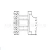 Transformador EE1910 Esqueleto EE1911 Esqueleto de Baquelita Esqueleto de Alta Frecuencia Carrete Ampliado Vertical 6+3 Pines