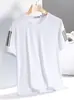 Estilo Nuevo de Verano Transfronterizo Manga Corta para Hombre Estilo Coreano Moderno Sencillo Tops de Media Manga Sueltos Casuales Camisetas de Marca Modernas