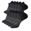 Calcetines Deportivos para Correr Transfronterizos de Amazon para Mujer, Calcetines Cortos para Hombres para Deportes al Aire Libre, Entrenamiento Físico, Maratón, Acolchados de Algodón y Transpirables
