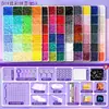 Set de cuentas premium para manualidades DIY, incluye un juego completo de herramientas, plancha y paquetes suplementarios para juguetes de cuentas