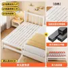 Cama Infantil de Hierro Forjado, Cama Convertible, Cama Grande, Cuna Ampliada, Cama Individual para Niños, Cama de Princesa para Niñas, Cama de Noche