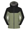 Chaqueta con capucha engrosada para otoño e invierno 150D alta elasticidad cristal súper suave polar grupo ropa de trabajo abrigo cortavientos para exteriores
