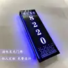 Apartamento Pousada Hotel Número de Porta Luminoso Sala de Xadrez e Cartas Cabine de Pedicure Quarto Privado Placa de LED