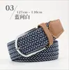 Cinto de Lona Tecida para Homens, Estudantes, Mulheres, Cinto de Calça Tendência, Elástico Elástico Casual Estilo Coreano Personalizado Jovem Cinto Tendência