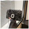 Bolso de Mano para Mujer Estilo Vintage con Tacto de Alta Calidad, Nuevo Bolso Cuadrado Pequeño de Cadena Tendencia Primavera/Verano 2024 con Compartimentos y Hebilla de Cierre
