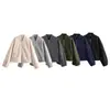 Moda Femenina Nueva Otoño/Invierno 2026 Amazon Transfronteriza Europea y Americana Holgada Casual Color Sólido Versátil Chaqueta Bomber
