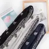 Bufanda Bordada Bufanda de Viaje para Mujer Verano Protección Solar para Conducir Toalla de Playa Bordada Algodón Lino Primavera y Otoño Chal Largo Oversize