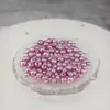 Contas Soltas Perfuradas Coloridas de Pérola Imitação ABS Contas Feitas à Mão Material DIY para Sapatos, Roupas, Chapéus, Pulseiras, Acessórios de Contas para Joias