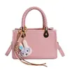 Bolsa Transversal de Luxo Feminina 2026 Nova Primavera Super Quente Bolsa de Mão Pequena Bolsa de Ombro Bonita Bolsa Quadrada Pequena
