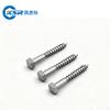 Acero Inoxidable 304 Hexagonal Externo Británico y Americano Rosca Completa Autorroscante Rosca para Madera Din571 Media Rosca Tornillo para Madera M6M8M10M12