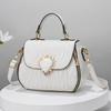 Bolsa Cruzada Cuadrada Pequeña 2026, Bolso de Mujer Moderno Acolchado en Forma de Corazón, Bolso Versátil de Mano Cruzado de Moda para Mujer