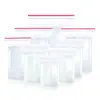 Bolsas de Embalaje para Pasteles de Copo de Nieve, Bolsas Selladas a Máquina, Caramelo de Turrón, Galletas, Pasteles de Yema de Huevo, Té, Bolsas de Embalaje para Pasteles de Luna, Bolsas Autoadhesivas