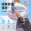 Ventilador de Cintura 2025 Nuevo Portátil Montado en la Cintura para Exteriores Montañismo y Ciclismo Camping Estilo Obra Artefacto de Enfriamiento